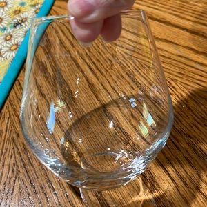 Wine glasses set of 3.